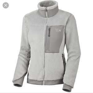 Mountain Hardwear Monkey Gray Fleece Jacket!